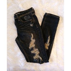 Eunina distressed skinny jeans 7